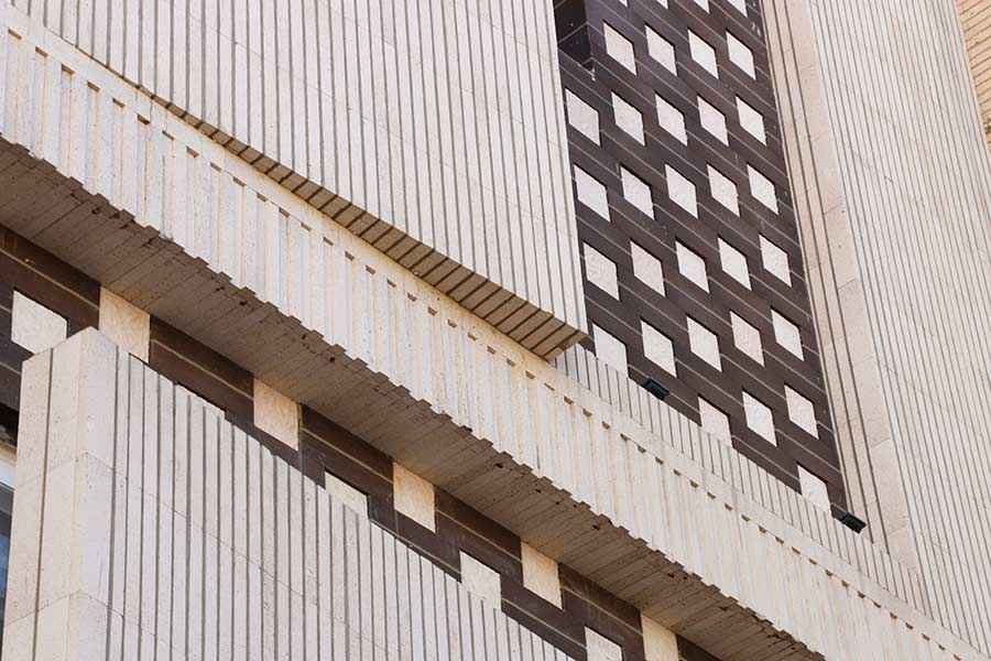 پروژه آجر نما نسوز سپاهانشهر-شاهد